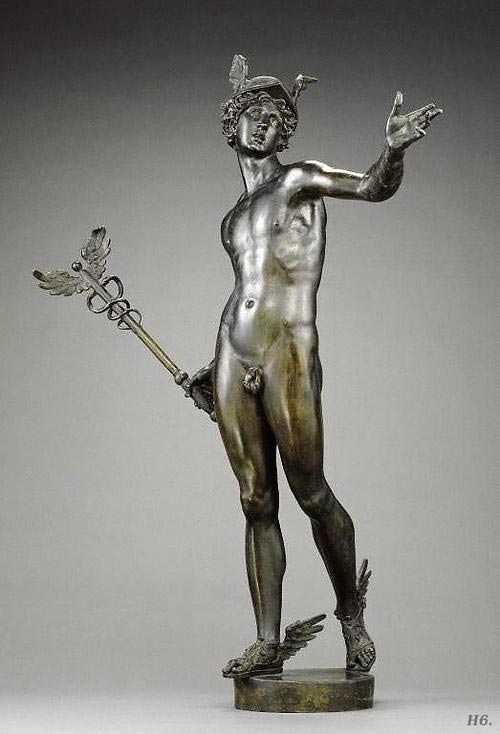 Hermes - Mercury. Johan Van der Schardt. Dutch. 1530-1581. Getty Museum